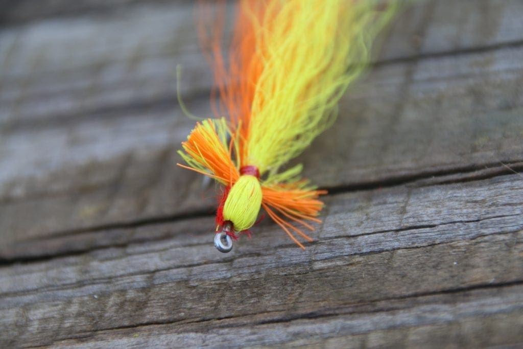 Straw Boss orange/yellow Wooly Bugger Fly Co.