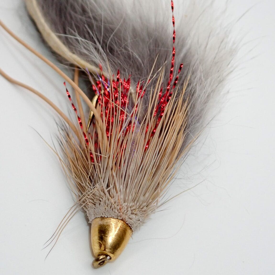 The Fly Fishing Place Zuddler Cone Head Lunchables Streamer Fly Fishing  Flies - Bass and Big Trout Streamers Lures - 3 Flies Hook Size 4