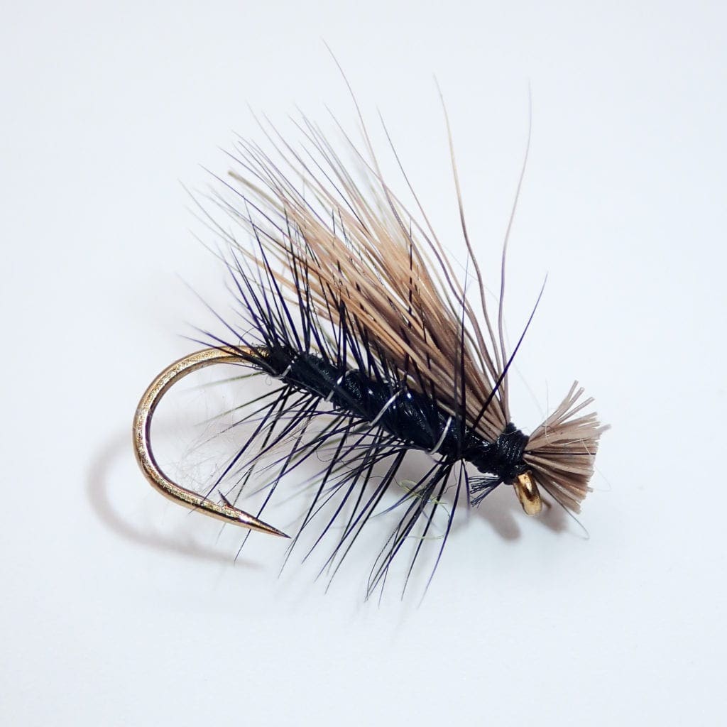 Elk Hair Caddis Black Wooly Bugger Fly Co.