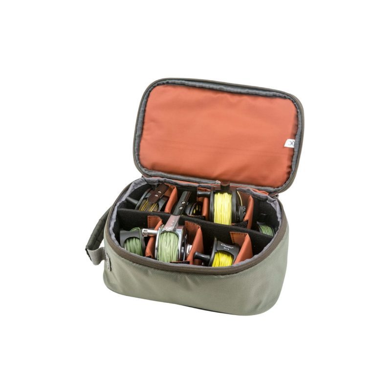 Stone Creek Neoprene Reel Pouch Size MEDIUM 5 in GREAT NEW 