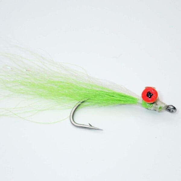 Clouser Minnow - Chartreuse/White