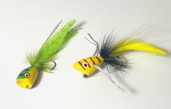 Bass foam poppers