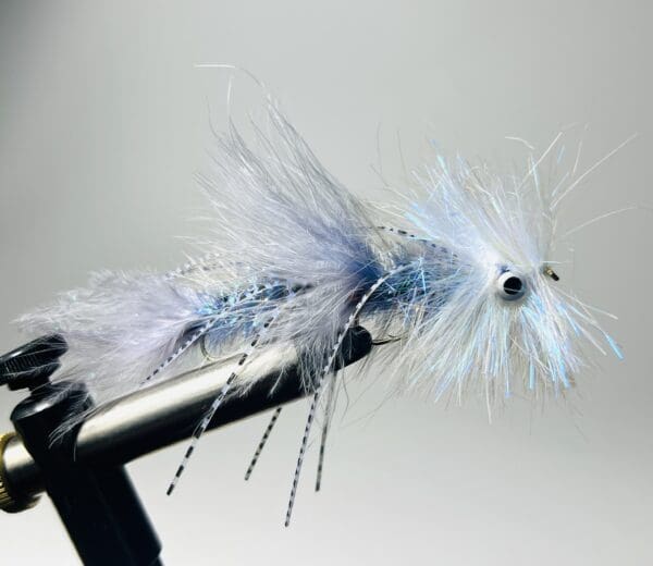 gray Blanco's Heisenberg bass streamer fly