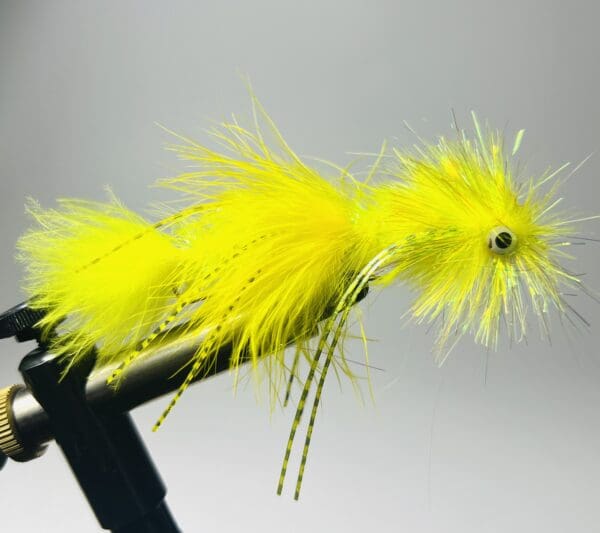 yellow Blanco's Heisenberg bass streamer fly