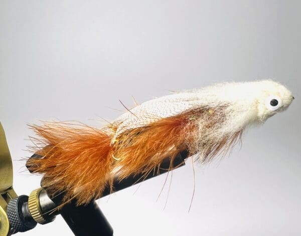 Brown boogyman bass streamer fly